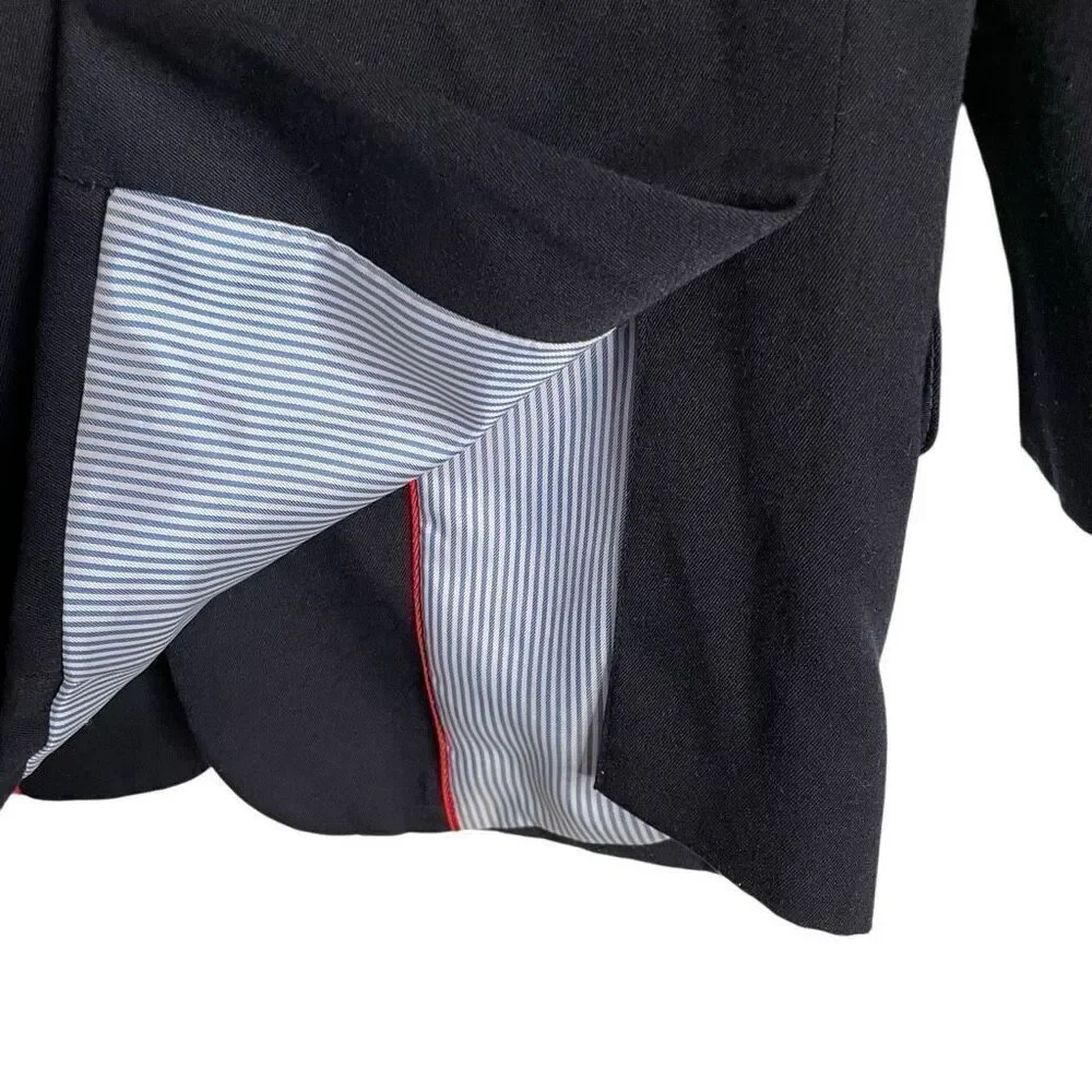 Tommy Hilfiger Boys Sportcoat 8 Navy Two Button Church Holiday Uniform Preppy